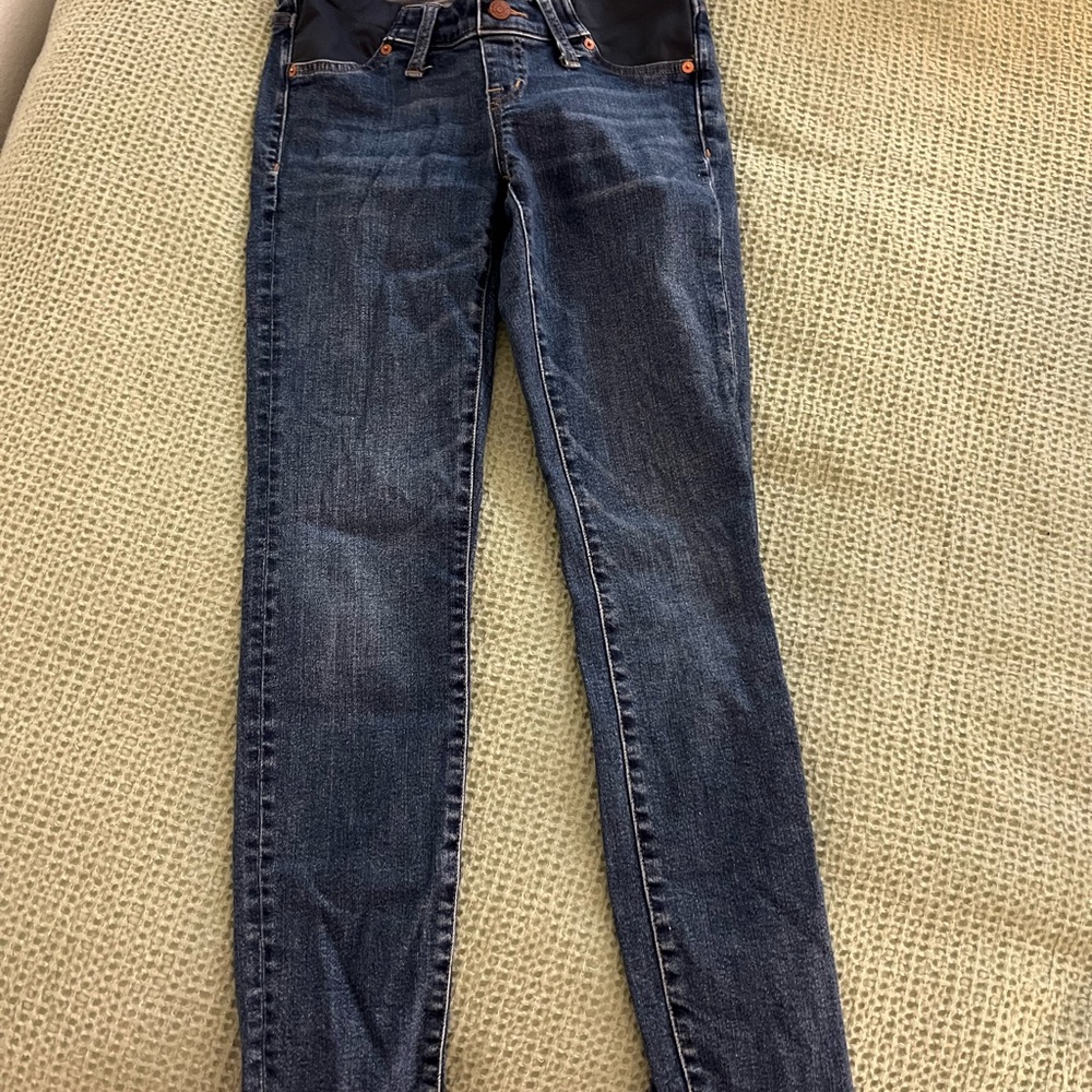 Madewell Maternity Side Panel Jeans